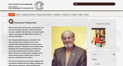 Desktop Screenshot of churchofhumanism.org